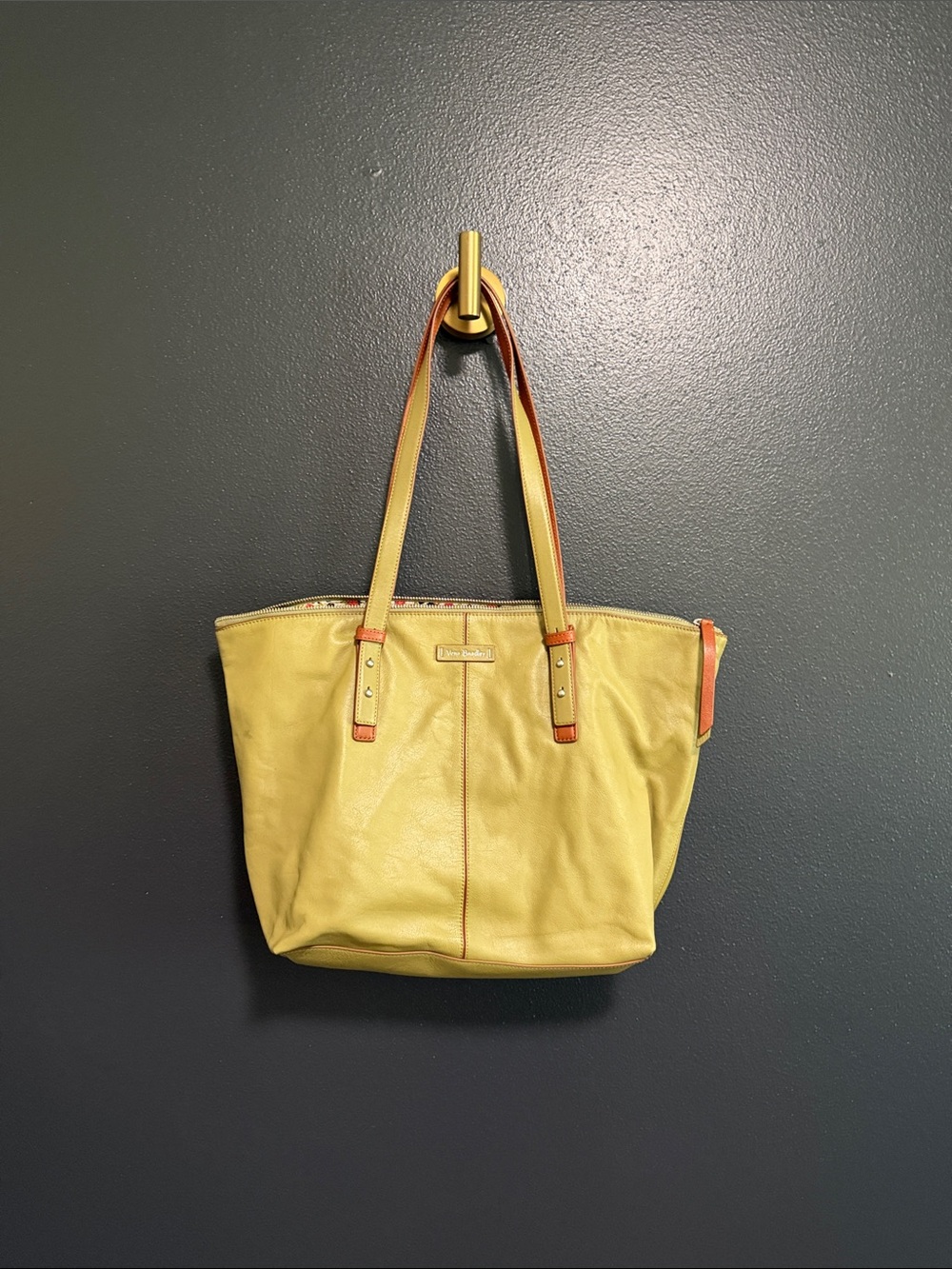 Vera Bradley Gallatin leather tote